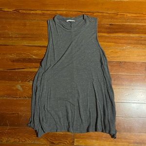 Grey sleeveless dress